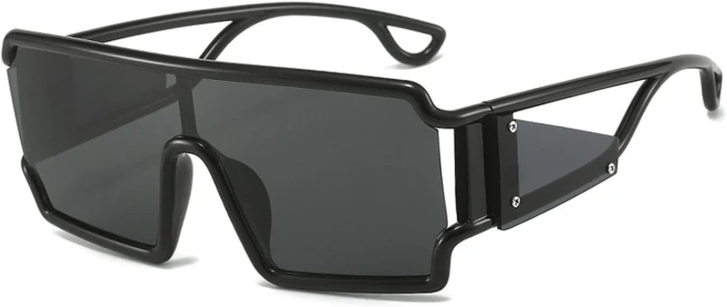 Модные солнцезащитные очки большого размера с ажурной оправой, цельные, для женщин и мужчин, классические, для активного отдыха, вождения и путешествий, с защитой от УФ-излучения UV400 generic, Black Gray
Модные солнцезащитные очки большого размера с ажурной оправой, цельные, для женщин и мужчин, классические, для активного отдыха, вождения и путешествий, с защитой от УФ-излучения UV400 generic, Black Gray