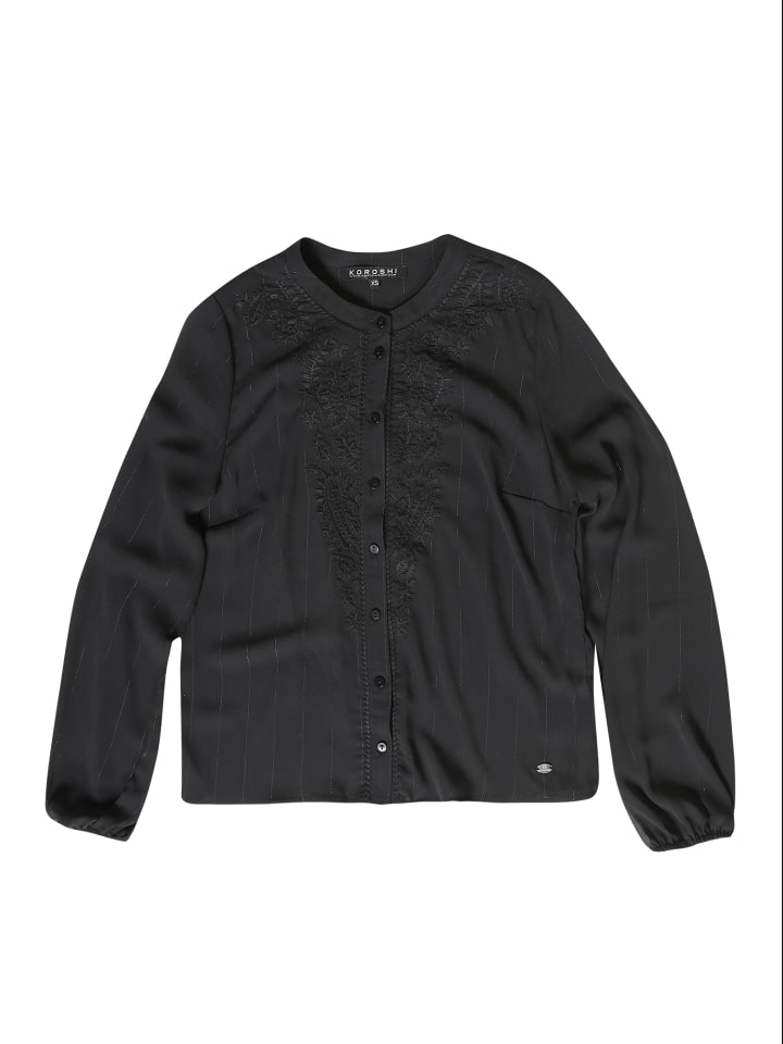 Вышитая блузка с длинными рукавами для женщин в ЧЕРНОМ цвете KOROSHI
Вышитая блузка с длинными рукавами для женщин в ЧЕРНОМ цвете KOROSHI