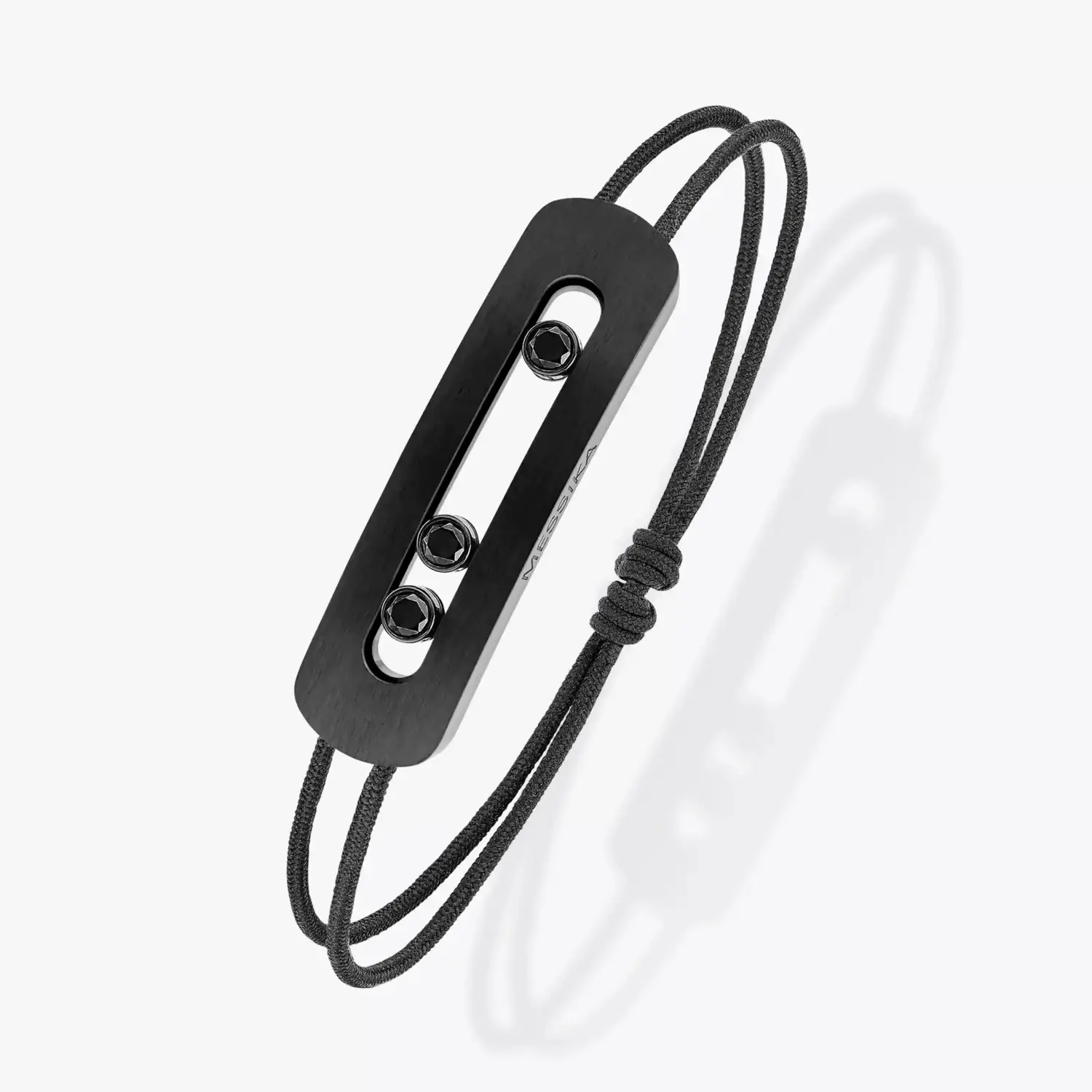 Браслет Messika Move Titanium XL Black Cord, черный титан/бриллианты
Браслет Messika Move Titanium XL Black Cord, черный титан/бриллианты