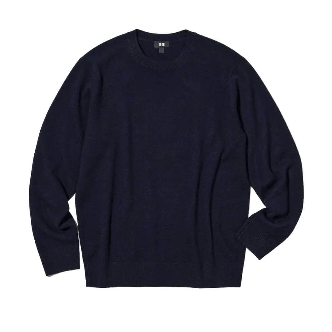 Джемпер Uniqlo Cashmere Crew Neck, темно-синий
Джемпер Uniqlo Cashmere Crew Neck, темно-синий