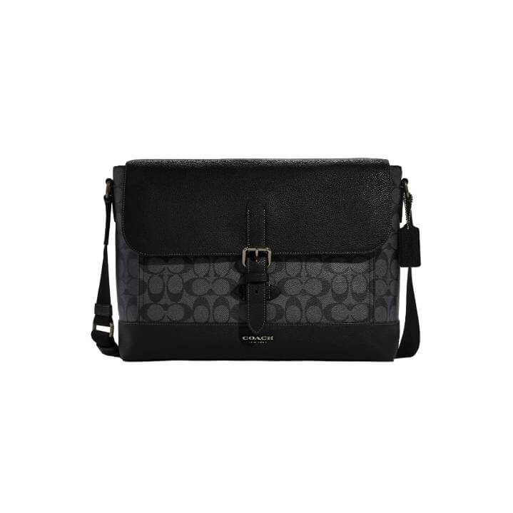 Сумка Coach Outlet Hudson Messenger In Signature Canvas, бронзовый/темно-серый/черный
Сумка Coach Outlet Hudson Messenger In Signature Canvas, бронзовый/темно-серый/черный