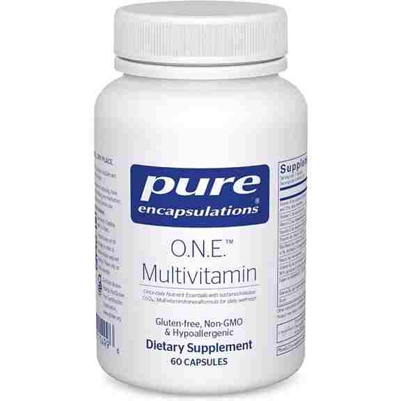 Мультивитамины Pure Encapsulations O.N.E. Multivitamin, 60 капсул
Мультивитамины Pure Encapsulations O.N.E. Multivitamin, 60 капсул