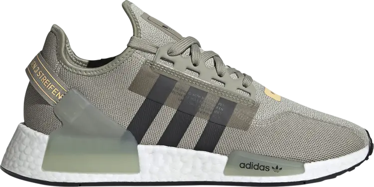Кроссовки Adidas NMD_R1 V2 'Feather Grey Black', серый
Кроссовки Adidas NMD_R1 V2 'Feather Grey Black', серый