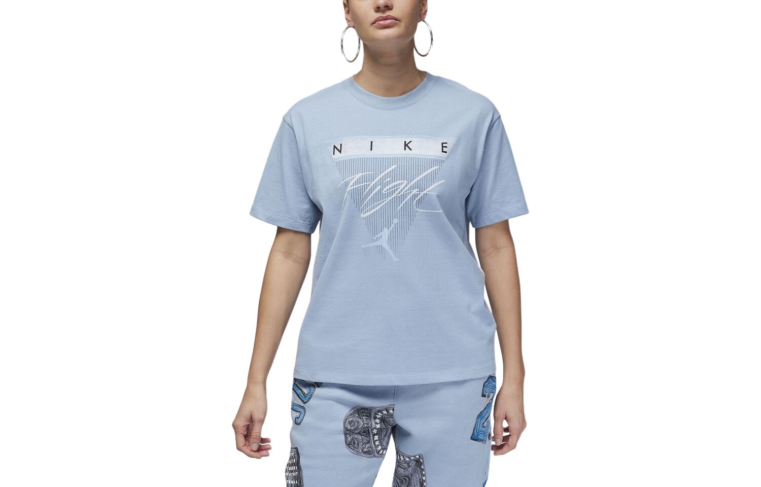 Женская футболка Jordan, цвет Blue 
Женская футболка Jordan, цвет Blue