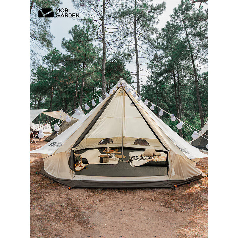 Mobi Garden открытый кемпинг из утолщенного хлопка изысканная палатка для кемпинга Anno 260 + внутренняя палатка + напольный коврик посылка палатка
Mobi Garden открытый кемпинг из утолщенного хлопка изысканная палатка для кемпинга Anno 260 + внутренняя палатка + напольный коврик посылка палатка