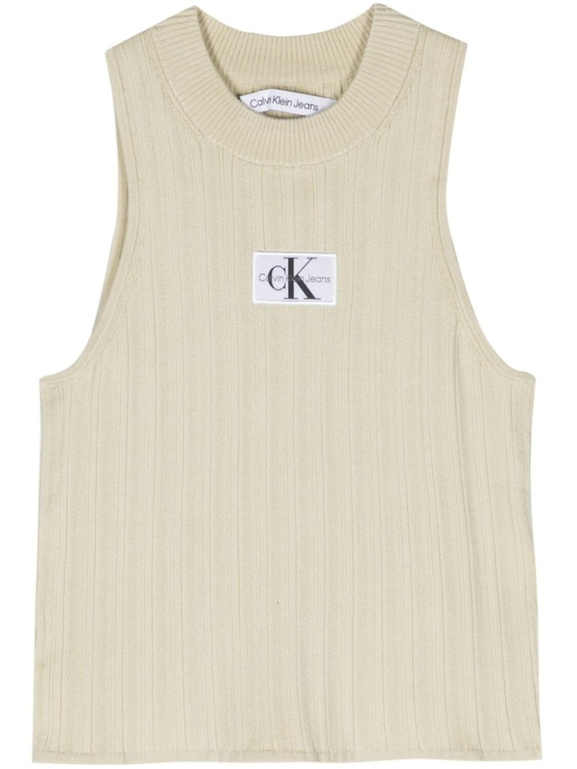 Calvin Klein Jeans топ в рубчик с нашивкой-логотипом, зеленый
Calvin Klein Jeans топ в рубчик с нашивкой-логотипом, зеленый