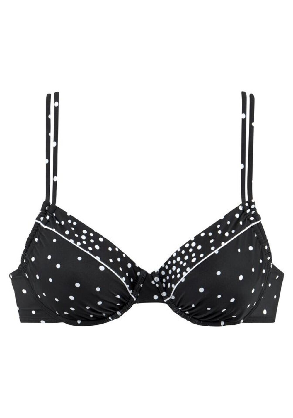 Бюстгальтер-майка бикини топ Lascana Leona, черный
Бюстгальтер-майка бикини топ Lascana Leona, черный