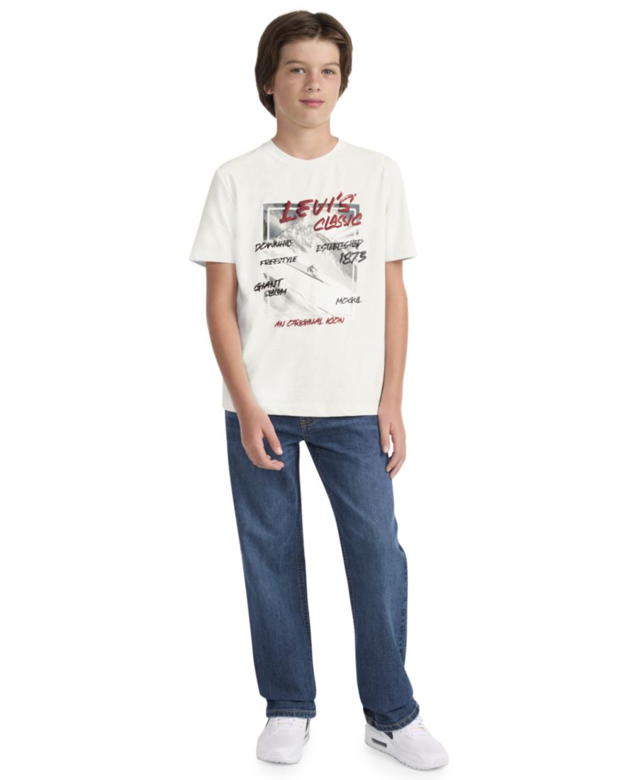 Детская футболка с круглым вырезом Black Diamond (8-20 лет) Levi's, White, Белый, Детская футболка с круглым вырезом Black Diamond (8-20 лет) Levi's, White
Детская футболка с круглым вырезом Black Diamond (8-20 лет) Levi's, White, Белый, Детская футболка с круглым вырезом Black Diamond (8-20 лет) Levi's, White