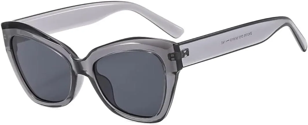 Ретро-модные солнцезащитные очки для женщин и мужчин, классический винтажный стиль, защита от УФ-излучения UV400, для активного отдыха VFDHN, Transparent Gray
Ретро-модные солнцезащитные очки для женщин и мужчин, классический винтажный стиль, защита от УФ-излучения UV400, для активного отдыха VFDHN, Transparent Gray