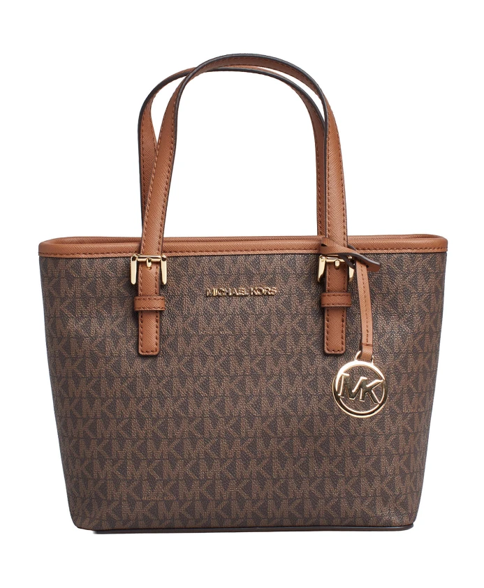 Сумка с логотипом и золотистыми акцентами. Michael Kors, коричневый
Сумка с логотипом и золотистыми акцентами. Michael Kors, коричневый