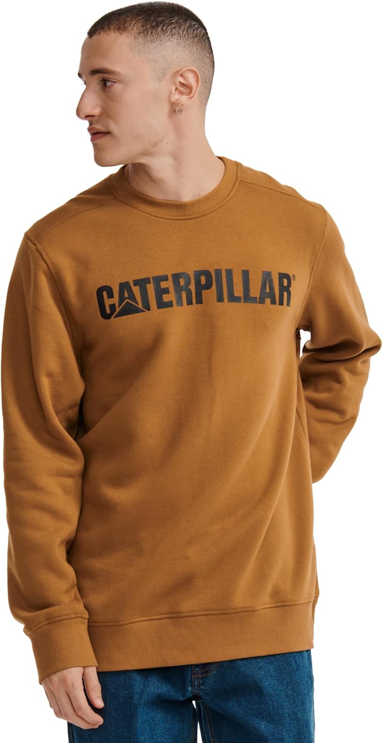 CAT Caterpillar мужская толстовка с логотипом, Bronze-Black
CAT Caterpillar мужская толстовка с логотипом, Bronze-Black