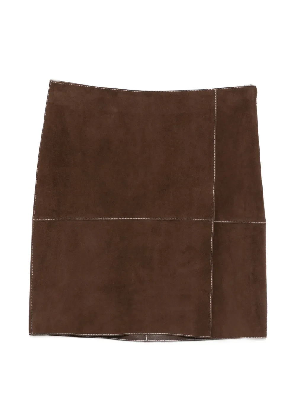 Мини-юбка Minuetto из замши с панелями P.A.R.O.S.H., коричневый
Мини-юбка Minuetto из замши с панелями P.A.R.O.S.H., коричневый