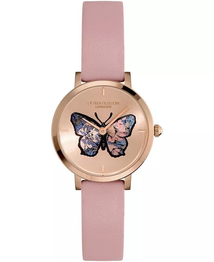 Женские фирменные часы из нержавеющей стали с сеткой цвета розового золота и бабочкой, 28 мм Olivia Burton, розовый
Женские фирменные часы из нержавеющей стали с сеткой цвета розового золота и бабочкой, 28 мм Olivia Burton, розовый