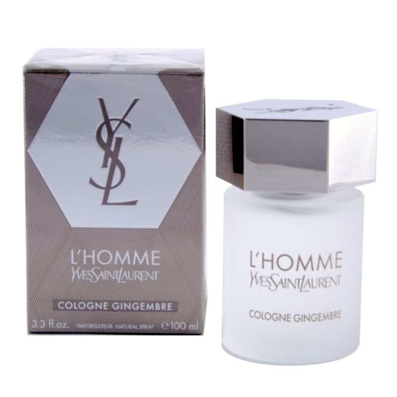 Yves Saint Laurent, L'Homme Cologne Gingembre, одеколон, 100 мл
Yves Saint Laurent, L'Homme Cologne Gingembre, одеколон, 100 мл