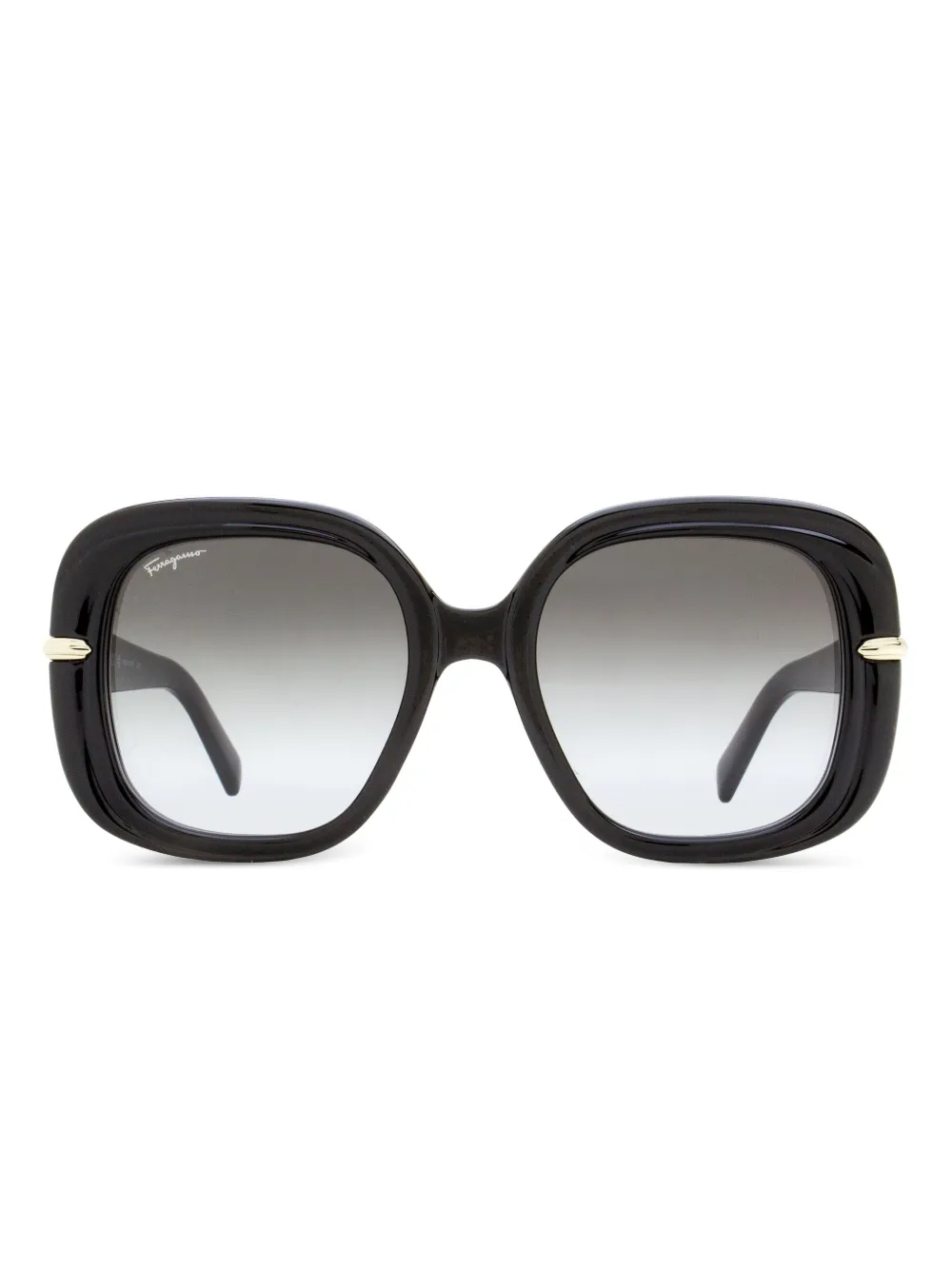 Солнцезащитные очки в квадратной оправе Ferragamo Eyewear, черный
Солнцезащитные очки в квадратной оправе Ferragamo Eyewear, черный