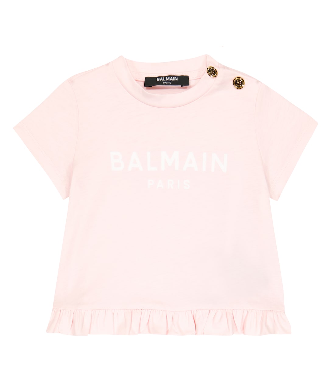 Футболка с детским логотипом Balmain Kids, розовый
Футболка с детским логотипом Balmain Kids, розовый
