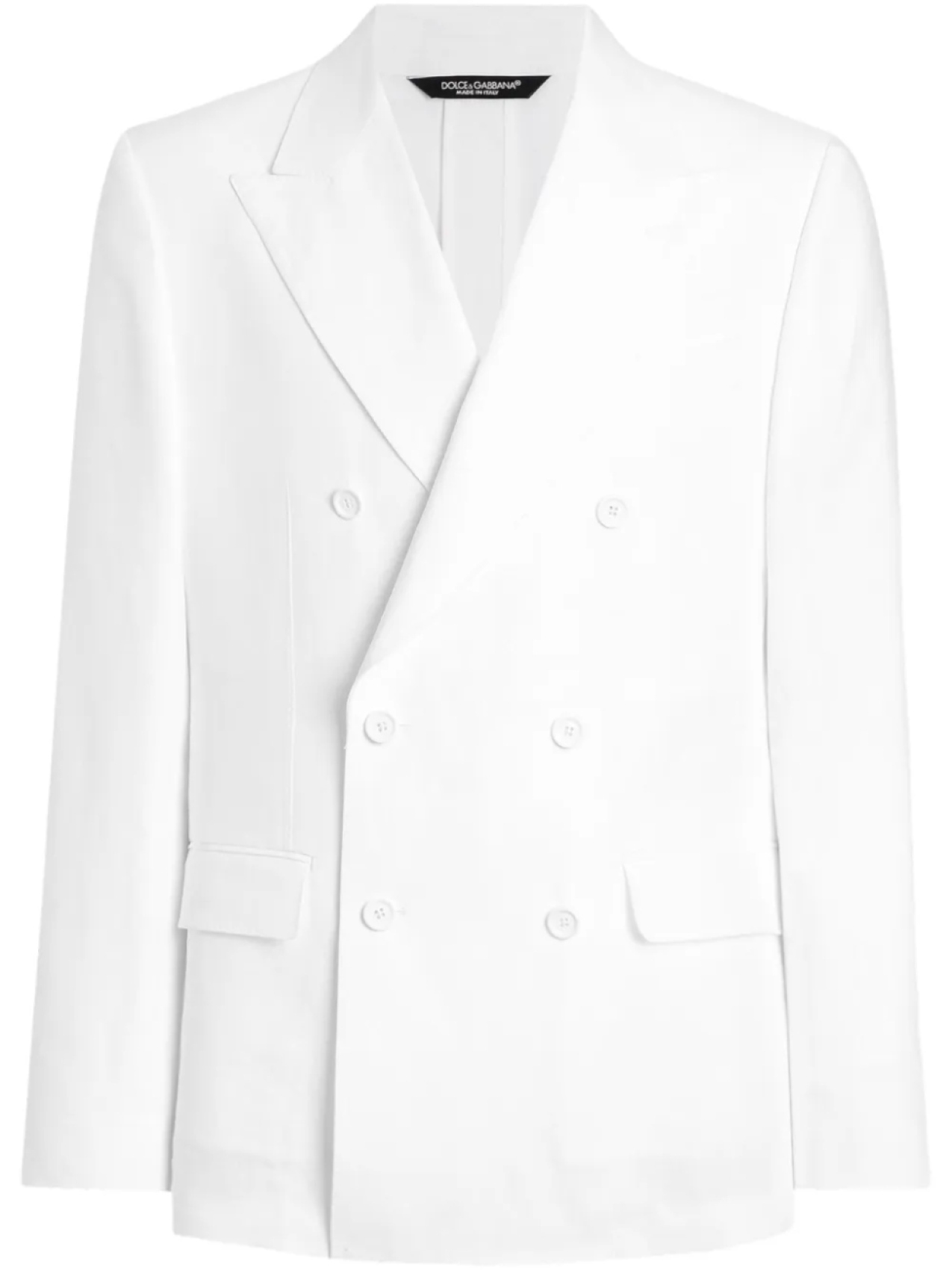 Двубортный блейзер Dolce & Gabbana, белый
Двубортный блейзер Dolce & Gabbana, белый