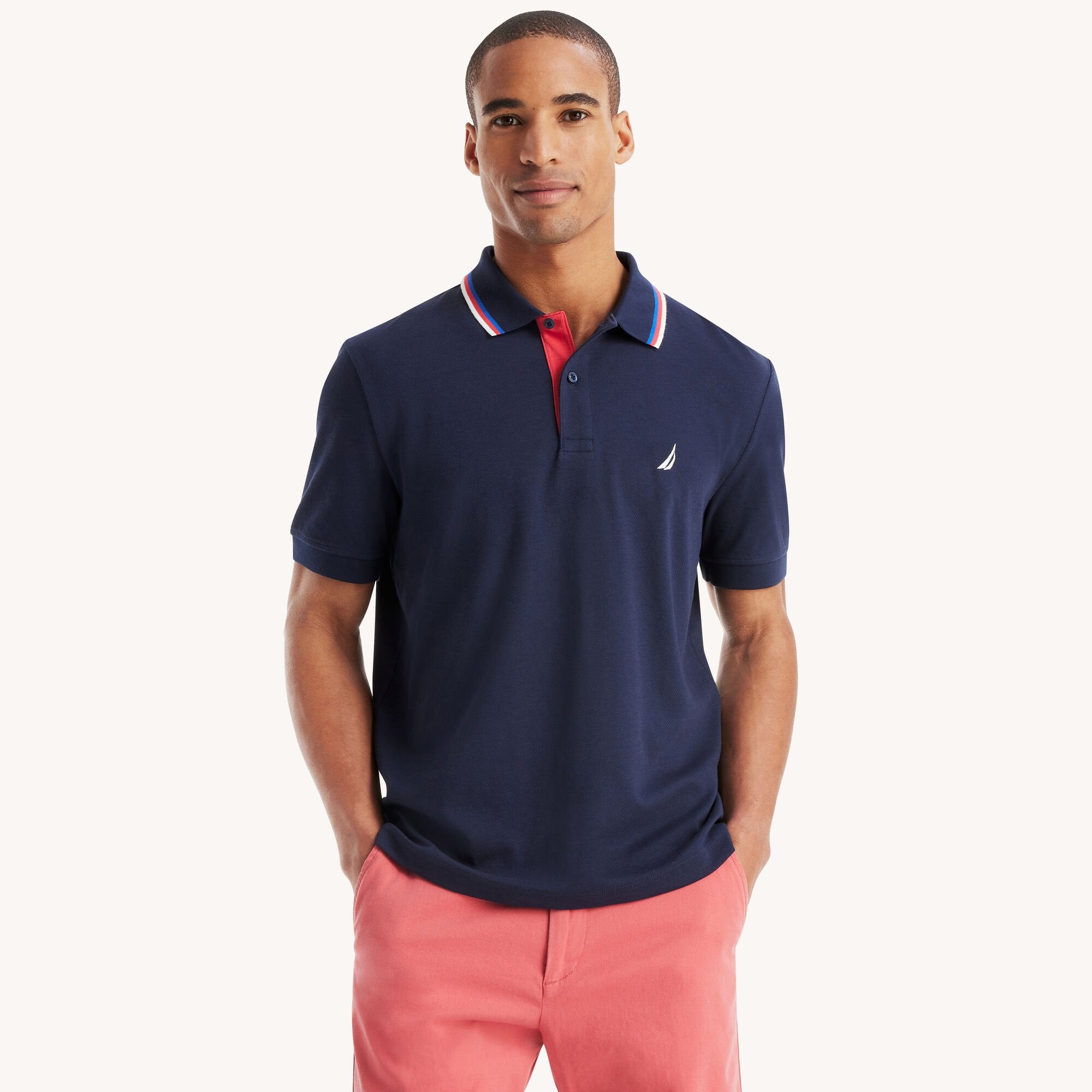 Мужская футболка-поло классического кроя Nautica Performance, цвет navy seas
Мужская футболка-поло классического кроя Nautica Performance, цвет navy seas