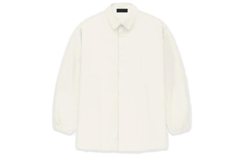 Рубашка с длинными рукавами из хлопковой смеси Fear Of God Essentials, цвет Cloud Dancer
Рубашка с длинными рукавами из хлопковой смеси Fear Of God Essentials, цвет Cloud Dancer