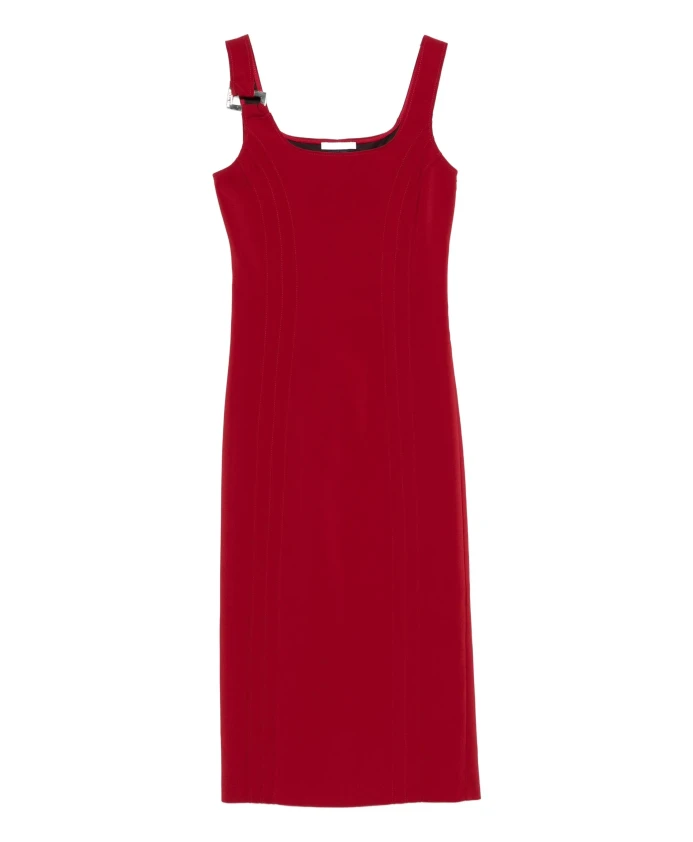 Бархатное красное платье Patrizia Pepe, красный
Бархатное красное платье Patrizia Pepe, красный