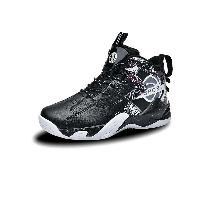 Баскетбольные кроссовки для детей и подростков с амортизацией, износостойкими, водонепроницаемыми подошвами и средним верхом Yi Jiabao, черный
Баскетбольные кроссовки для детей и подростков с амортизацией, износостойкими, водонепроницаемыми подошвами и средним верхом Yi Jiabao, черный