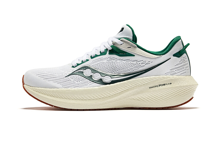 Кроссовки Triumph мужские с низким верхом, белые/зеленые Saucony
Кроссовки Triumph мужские с низким верхом, белые/зеленые Saucony