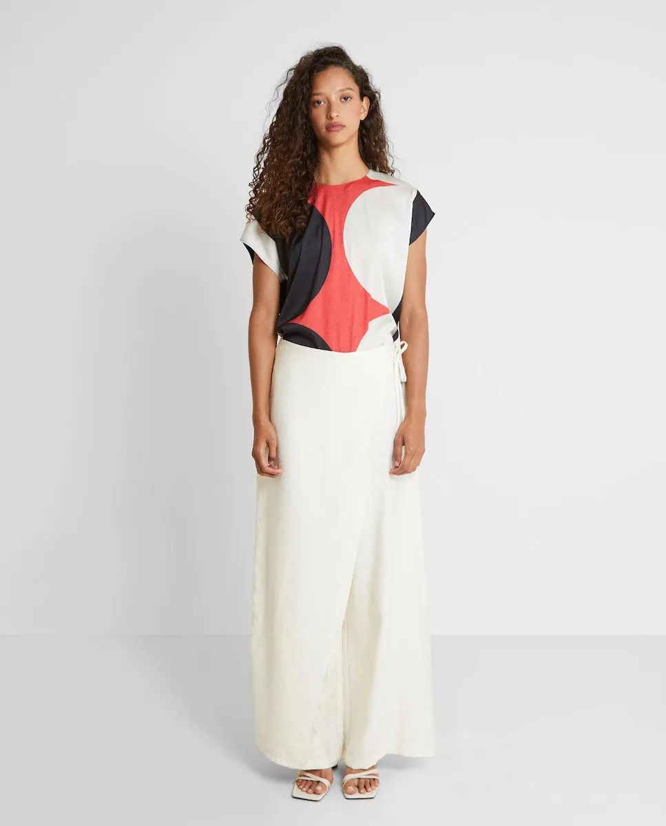 Блузка с короткими рукавами и принтом Trucco, мультиколор
Блузка с короткими рукавами и принтом Trucco, мультиколор