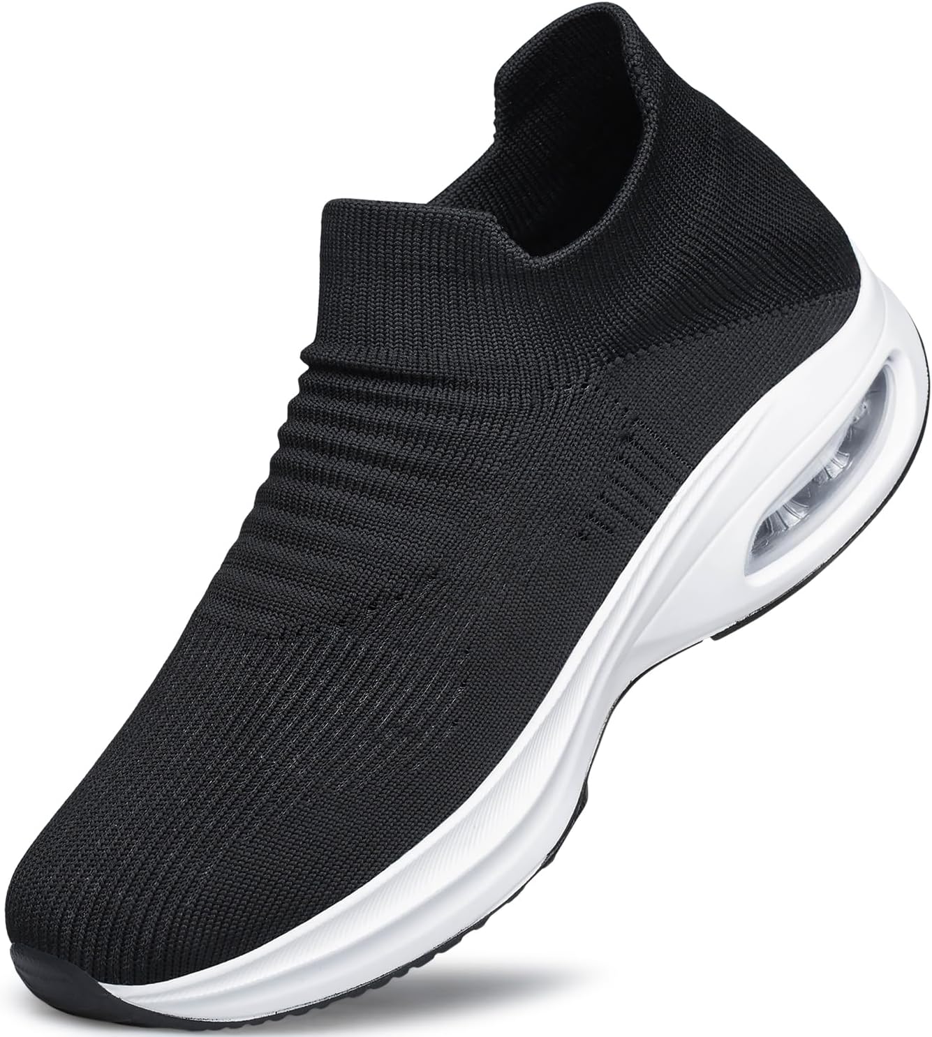 Мужские кроссовки BQQ с носком, повседневные стильные кроссовки, удобные слипоны с воздушной подушкой, спортивная обувь для тренажерного зала и бега, белый/черный
Мужские кроссовки BQQ с носком, повседневные стильные кроссовки, удобные слипоны с воздушной подушкой, спортивная обувь для тренажерного зала и бега, белый/черный