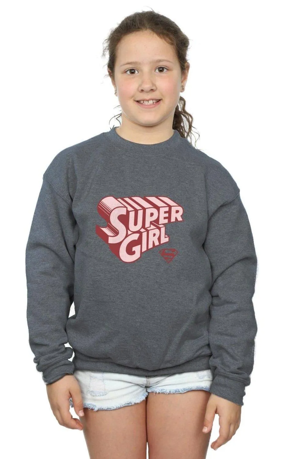 Толстовка с логотипом Supergirl в стиле ретро DC Comics, серый
Толстовка с логотипом Supergirl в стиле ретро DC Comics, серый