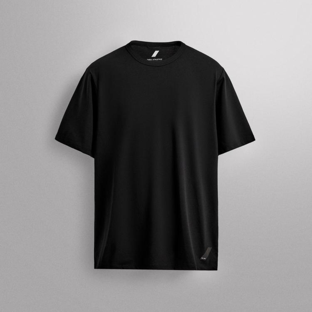 Футболка Zara Cotton Blend Technical, черный
Футболка Zara Cotton Blend Technical, черный