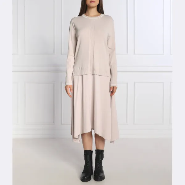 Платье Marc Cain, бежевый
Платье Marc Cain, бежевый