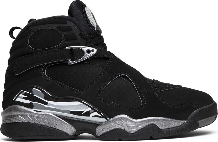 Кроссовки Air Jordan 8 Retro Chrome 2015, черный
Кроссовки Air Jordan 8 Retro Chrome 2015, черный