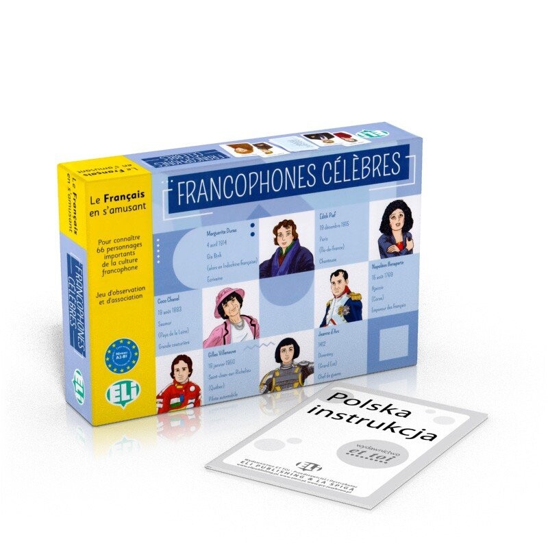 Французские франкоязычные жители отмечают языковую игру Eli
Французские франкоязычные жители отмечают языковую игру Eli