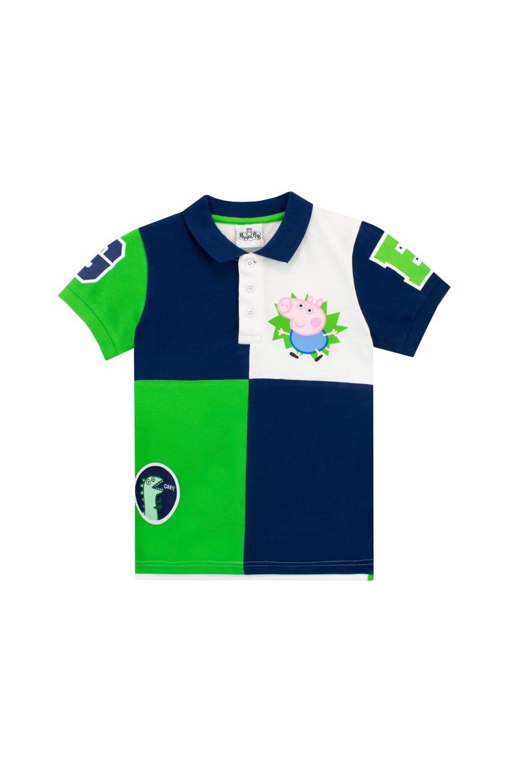 Рубашка поло George Pig Peppa Pig, мультиколор
Рубашка поло George Pig Peppa Pig, мультиколор