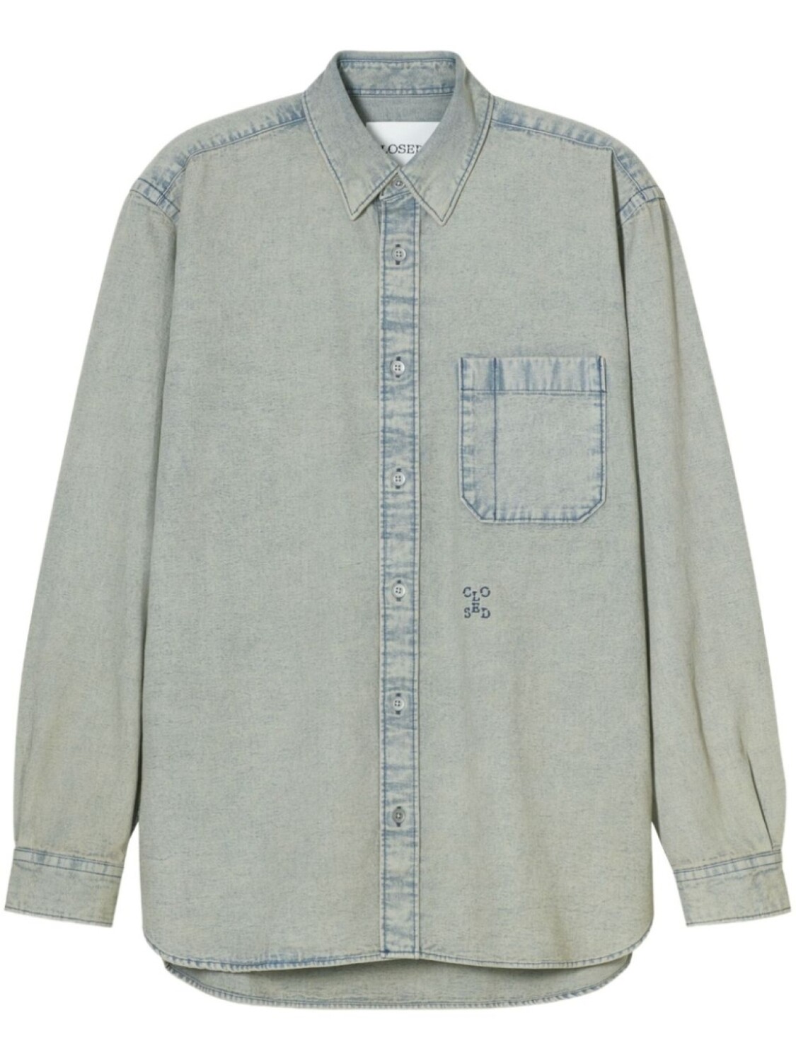 Закрытая формальная армейская рубашка Closed, черный
Закрытая формальная армейская рубашка Closed, черный