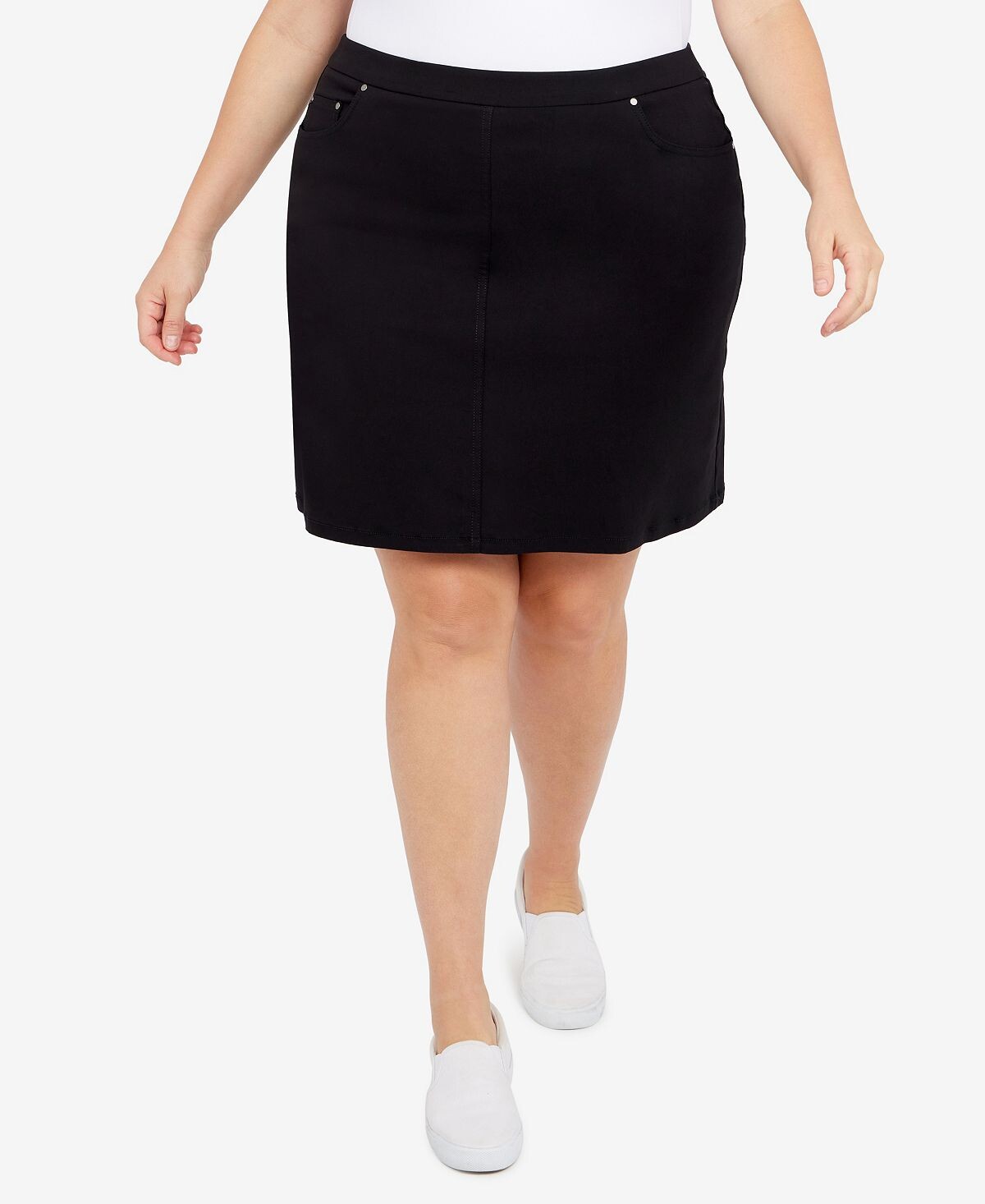 Шорты plus size essentials tech stretch с эластичным поясом HEARTS OF PALM, черный
Шорты plus size essentials tech stretch с эластичным поясом HEARTS OF PALM, черный