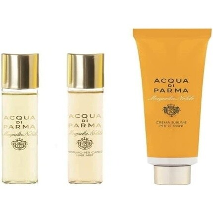 Magnolia Nobile от Acqua Di Parma Eau de Parfum Подарочный набор с натуральным спреем
Magnolia Nobile от Acqua Di Parma Eau de Parfum Подарочный набор с натуральным спреем