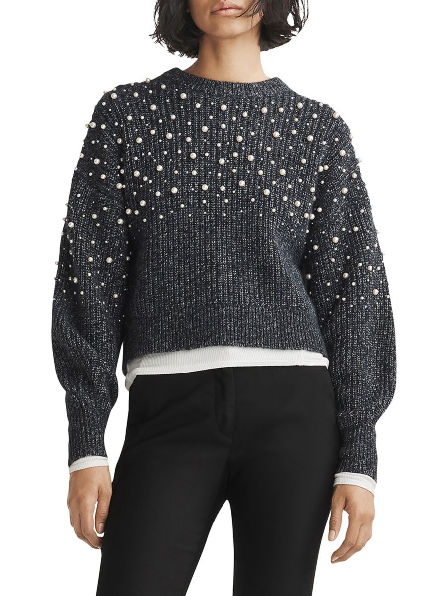 Украшенный свитер Фрэнки rag & bone, угольный
Украшенный свитер Фрэнки rag & bone, угольный