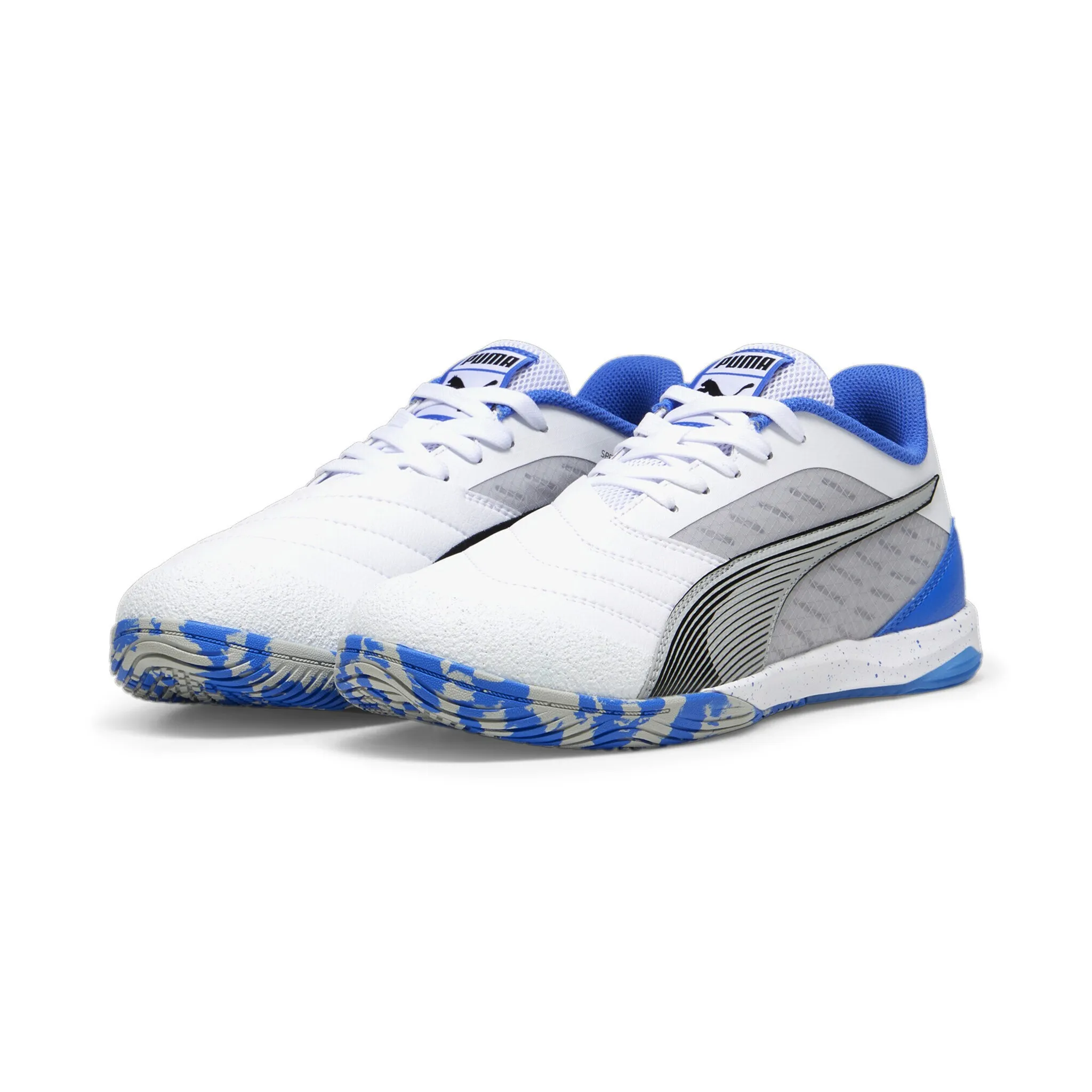 Футбольные бутсы PUMA "IBERO IV Futsal Shoes Adult", цвет White Black Flat Light Gray
Футбольные бутсы PUMA "IBERO IV Futsal Shoes Adult", цвет White Black Flat Light Gray