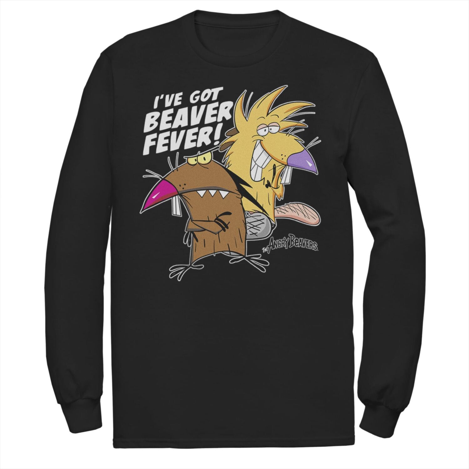 Мужская футболка Angry Beavers Daggett & Norbert Feverish Nickelodeon, черный
Мужская футболка Angry Beavers Daggett & Norbert Feverish Nickelodeon, черный