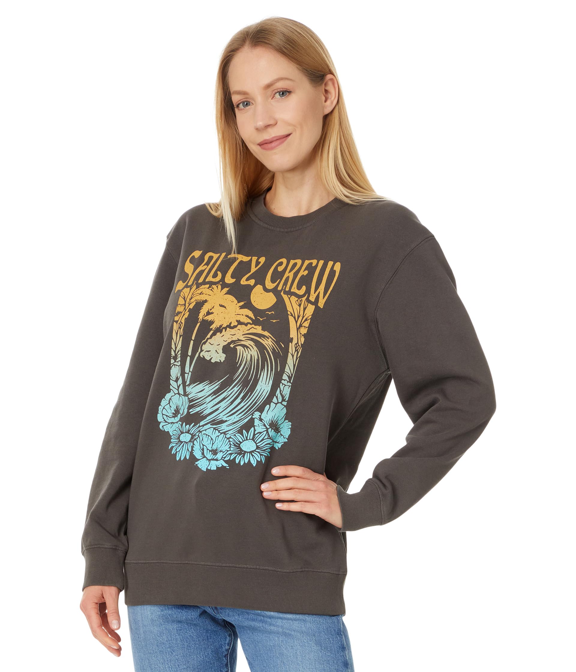 Свитер Salty Crew Big Wave Crew, Faded Black
Свитер Salty Crew Big Wave Crew, Faded Black