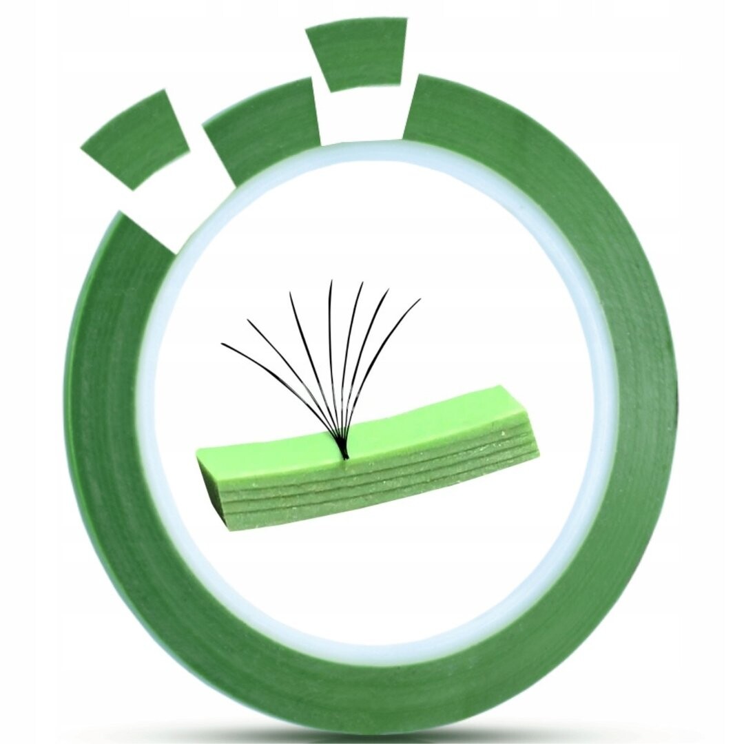 Project Lashes, Fan Maker Цельный рулонный камешек для легкого создания пучков ресниц Easy Tufts