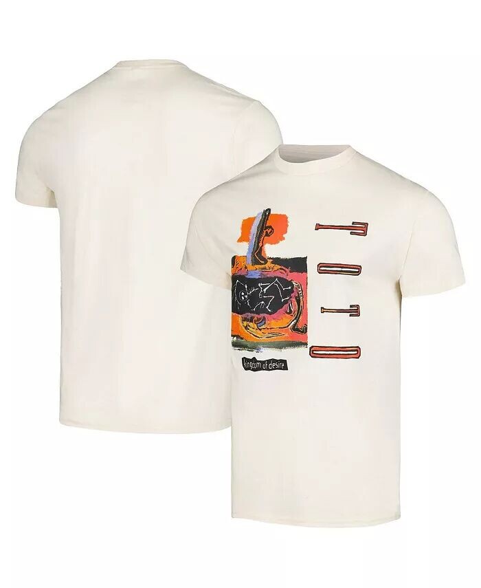 Мужская кремовая футболка с рисунком Toto Kingdom of Desire Manhead Merch
Мужская кремовая футболка с рисунком Toto Kingdom of Desire Manhead Merch