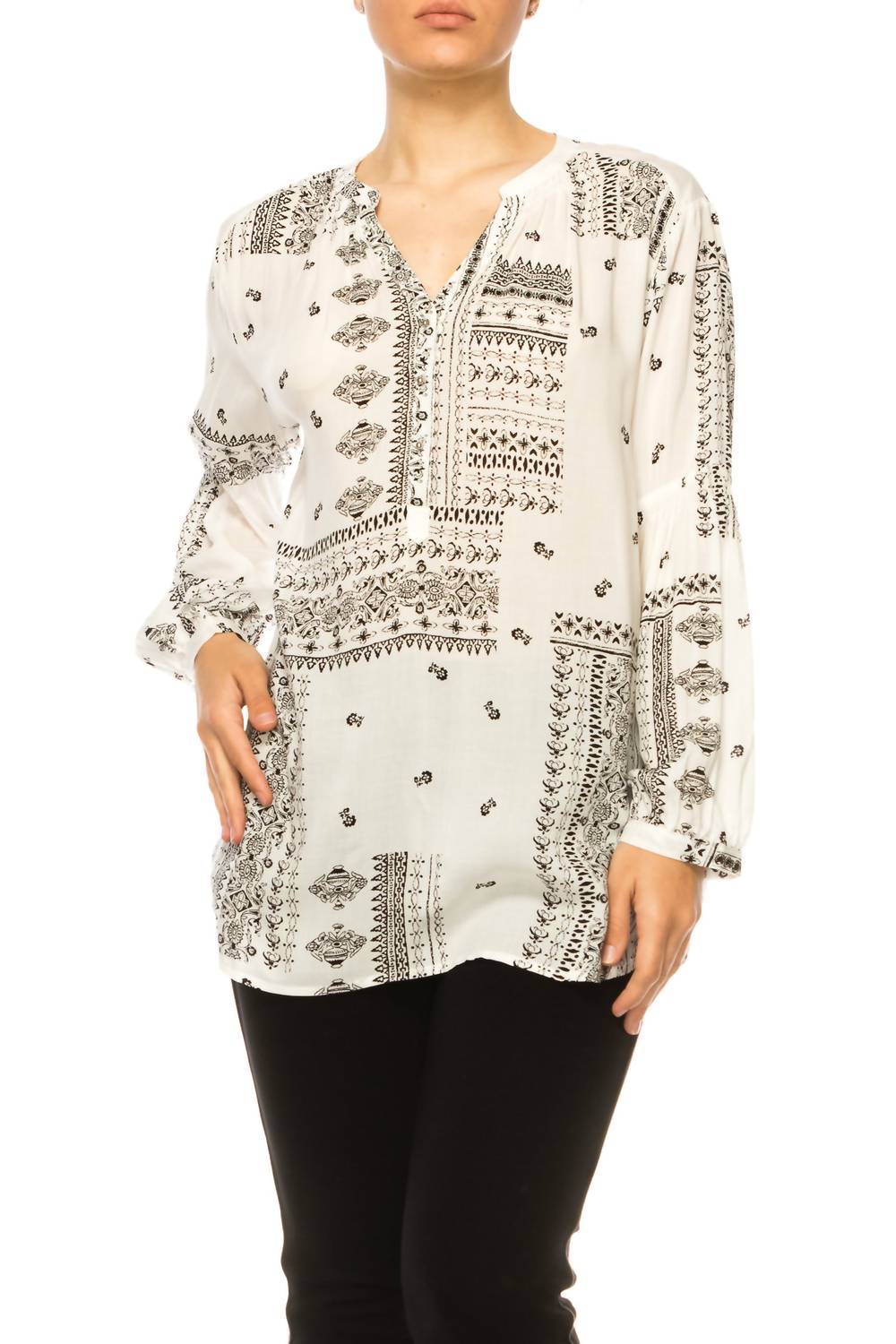 Декоративный топ с длинным рукавом в черно-белую полоску Grand & Greene
Декоративный топ с длинным рукавом в черно-белую полоску Grand & Greene