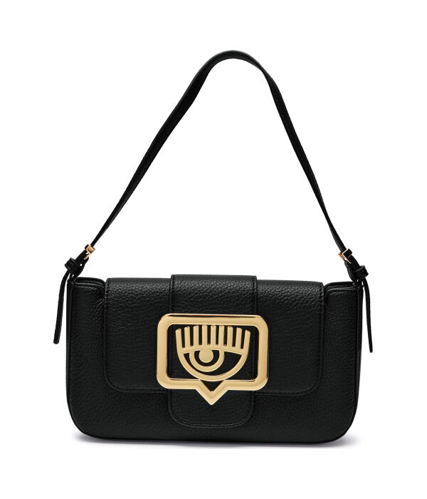 Сумка женская Chiara Ferragni с золотым декором, черный
Сумка женская Chiara Ferragni с золотым декором, черный