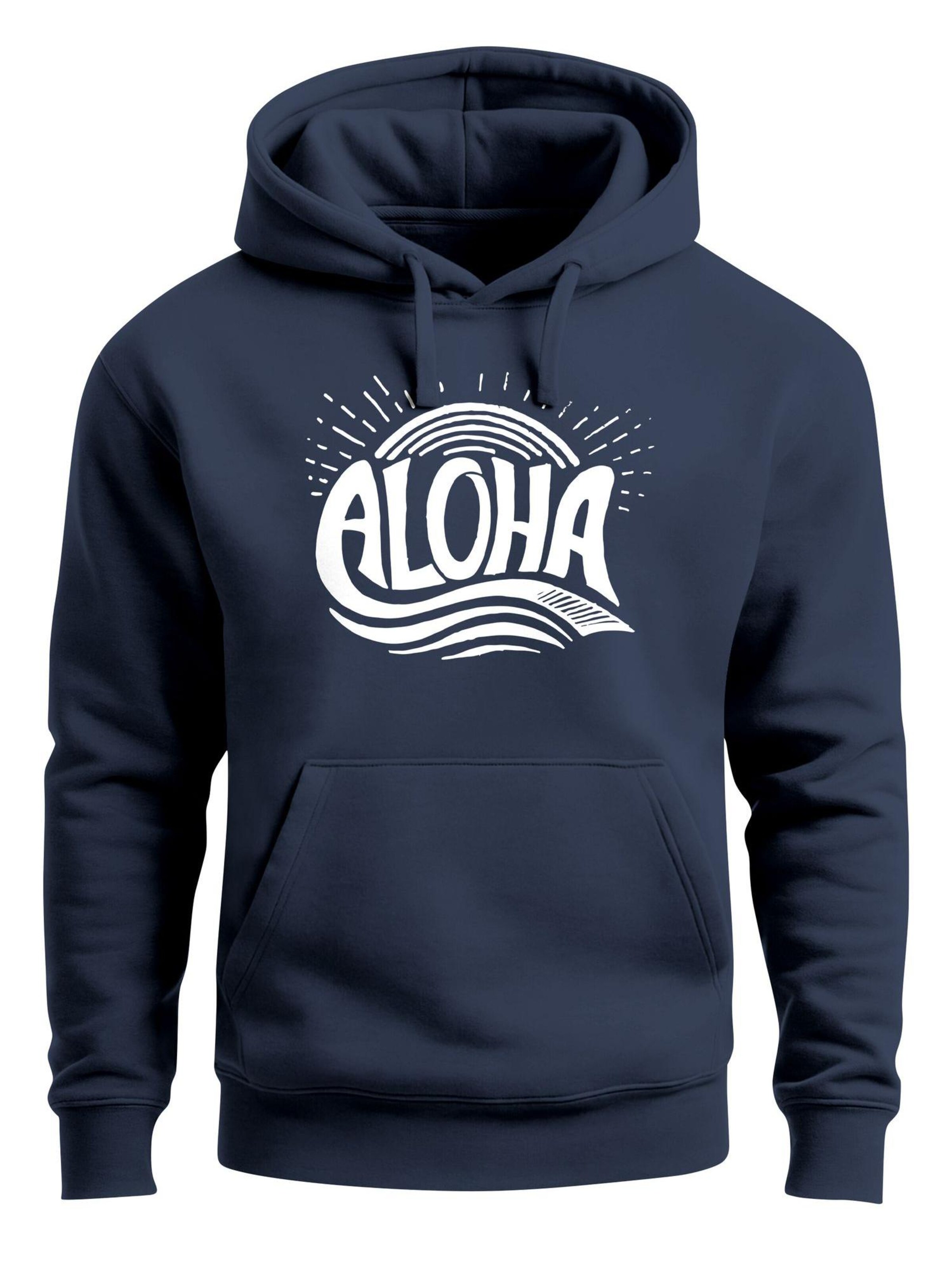 Neverless Толстовка 'Aloha' в цвете Navy
Neverless Толстовка 'Aloha' в цвете Navy