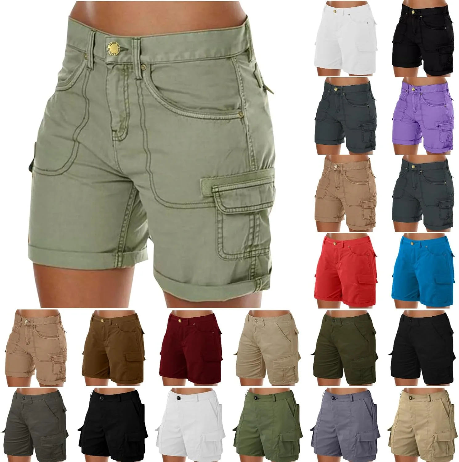 Женские карго шорты для хайкинга летние легкие с карманами
Женские карго шорты для хайкинга летние легкие с карманами