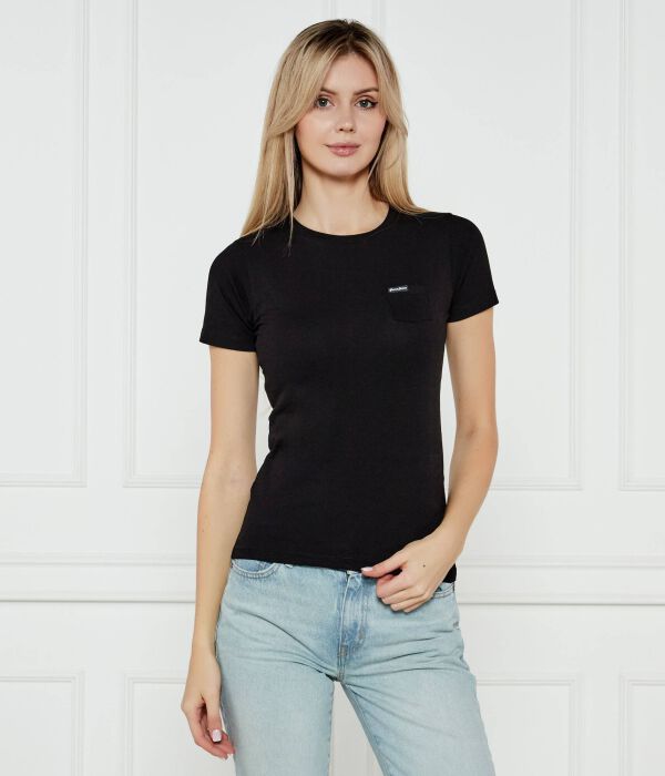 Футболка женская Guess Jeans с круглым вырезом, черный
Футболка женская Guess Jeans с круглым вырезом, черный