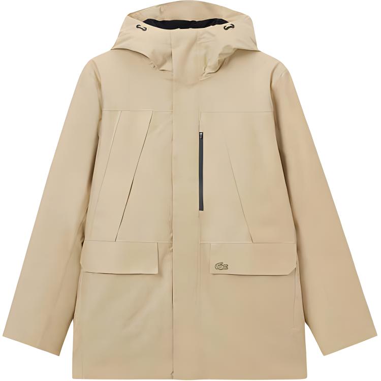 LACOSTE Мужская пуховая куртка молочно-кофейного цвета, Milk Coffee
LACOSTE Мужская пуховая куртка молочно-кофейного цвета, Milk Coffee