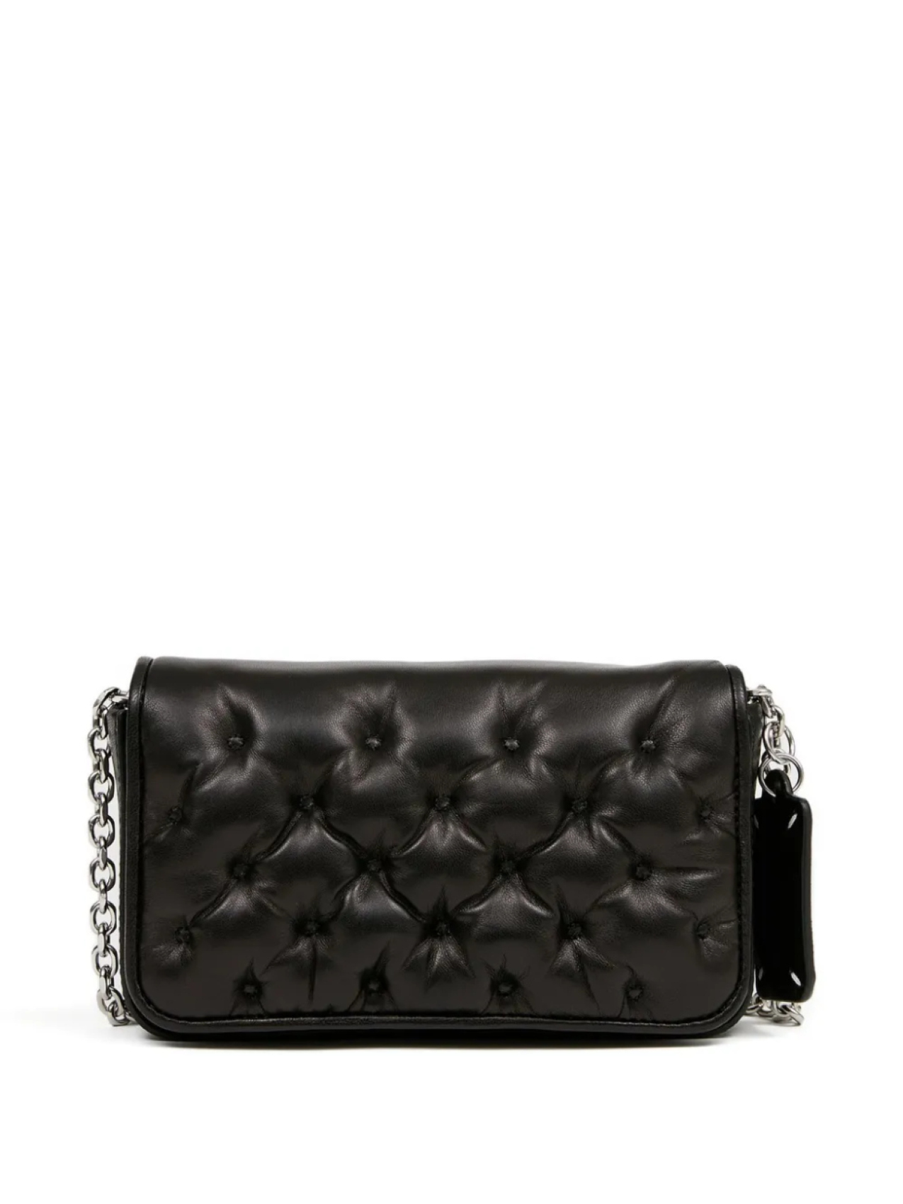 Мини-сумка Glam Slam через плечо Maison Margiela, коричневый 
Мини-сумка Glam Slam через плечо Maison Margiela, коричневый